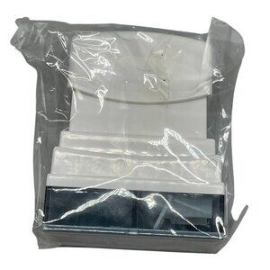 stamp new in package white press down 2.5x3" hand wash READ